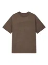 Studio Tomboy Panelled Short-sleeve T-shirt In Brown