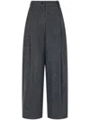 Studio Tomboy Wide-leg Trousers In Grey