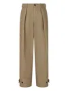 Studio Tomboy Pleat-detailed Cargo Trousers