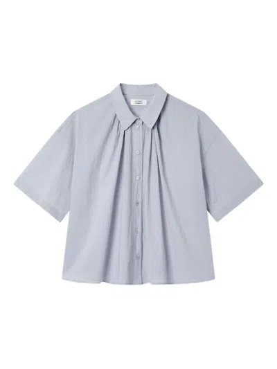 Studio Tomboy Pleated Short-sleeve Shirt