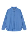 Studio Tomboy Pocket Button-down Shirt In Blue