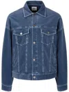 Studio Tomboy Pocketed Corduroy Jacket In 蓝色