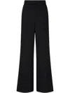 Studio Tomboy Pressed-crease Trousers In Black