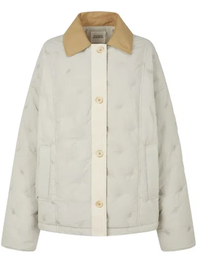 Studio Tomboy Puffer Jacket In 中性色