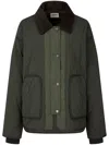 Studio Tomboy Quilted Jacket In 绿色