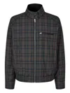 Studio Tomboy Reversible Harrington Jacket In Gray