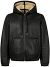 Studio Tomboy Reversible Hooded Jacket In Black
