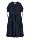 Studio Tomboy Ribbon-detailed Tiered Dress