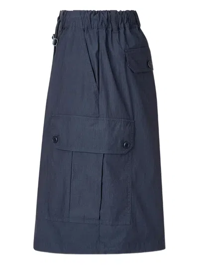 Studio Tomboy Ripstop Shorts In Blue