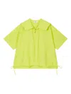 Studio Tomboy Sailor-collar Drawstring-hem Blouse