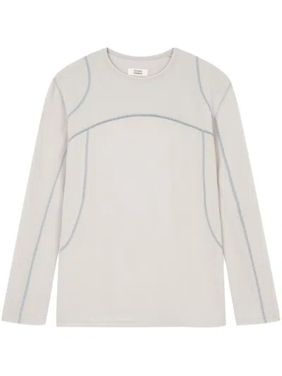 Studio Tomboy Seam Detailing Sweatshirt In 灰色