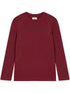 Studio Tomboy Seam Detailing Sweatshirt In Red