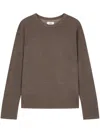 Studio Tomboy Seam Detailing T-shirt In Brown