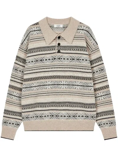 Studio Tomboy Selburose Polo Top In 中性色