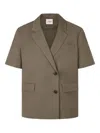 Studio Tomboy Short-sleeve Button Jacket