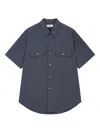 Studio Tomboy Short-sleeve Shirt In Blue