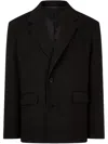 Studio Tomboy Single-breasted Blazer In Black