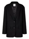Studio Tomboy Single-breasted Blazer In Black