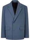 Studio Tomboy Single-breasted Blazer In Blue