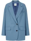 Studio Tomboy Single-breasted Blazer In Blue