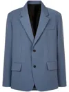 Studio Tomboy Single-breasted Blazer In Blue