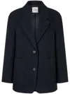 Studio Tomboy Notched-lapels Single-breasted Blazer In Blue