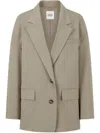 Studio Tomboy Single-breasted Blazer In Neutrals
