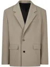 Studio Tomboy Single-breasted Blazer In Neutrals