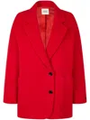Studio Tomboy Single-breasted Blazer In Red