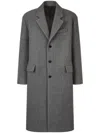 Studio Tomboy Single-breasted Coat In 灰色
