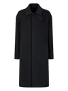 Studio Tomboy Single-breasted Coat In Black