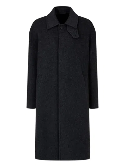 Studio Tomboy Single-breasted Coat In Black