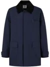 Studio Tomboy Single-breasted Coat In Blue