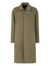 Studio Tomboy Single-breasted Coat In Brown
