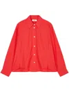 Studio Tomboy Slit-detailing Shirt In Red