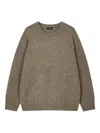 Studio Tomboy Speckle-knit Sweater In Green