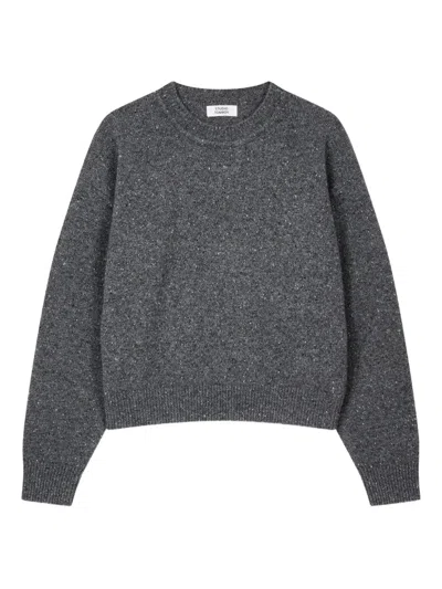 Studio Tomboy Speckled Sweater In Gray