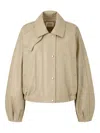 Studio Tomboy Spread-collar Jacket In Neutral
