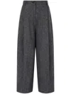 Studio Tomboy Straight-leg Trousers In Black