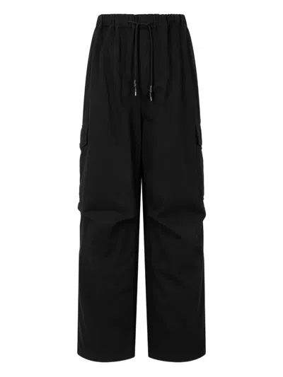 Studio Tomboy String-banded Trousers In Black