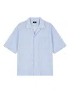 Studio Tomboy Striped Shirt In Blue