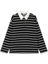 Studio Tomboy Striped T-shirt In Black