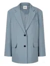 Studio Tomboy Tailored Blazer In Blue