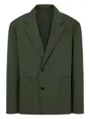 Studio Tomboy Tailored Blazer In Green