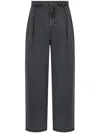 Studio Tomboy Tapered Jeans In Grey