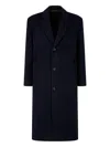 Studio Tomboy Three-button Welt-pocket Coat In Black