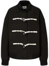 Studio Tomboy Toggle-detailing Jacket In Black