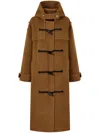 Studio Tomboy Toggle-fastening Duffle Coat In Brown