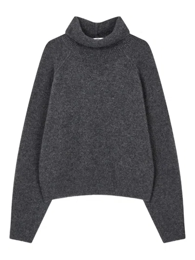 Studio Tomboy Turtleneck Sweater In Gray
