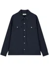 Studio Tomboy Two-pocket Shirt In Blue